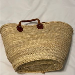 Straw Beach/Market Tote